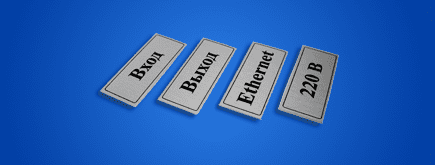 Пластиковые шильды